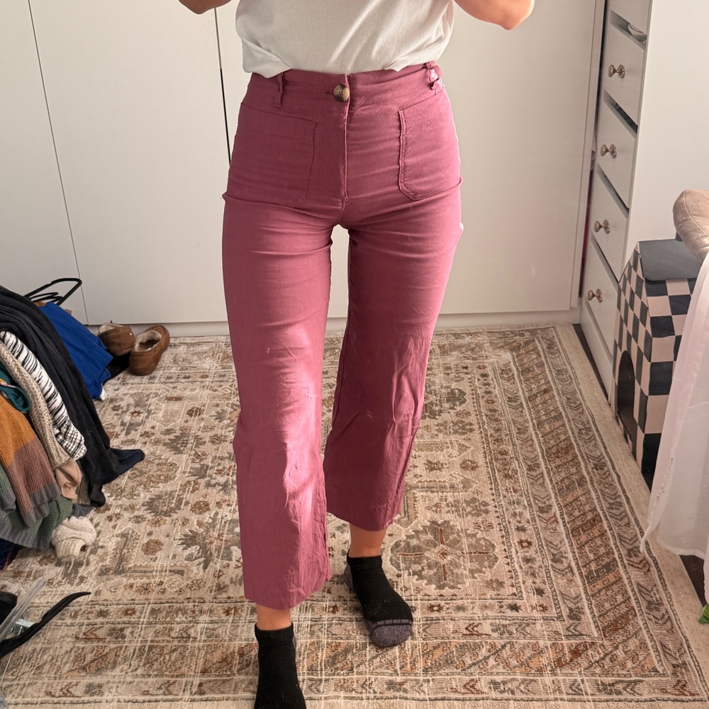 Maeve The Colette Cropped Pants